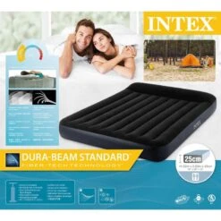 Matelas Gonflable - Intex Pillow Rest Classic -2 Personnes -Échappée Nature matelas gonflable intex pillow rest classic 2 personnes 4