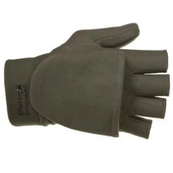 Mitaine Chasse Softshell - 500 Vert -Échappée Nature mitaine chasse softshell 500 vert 7