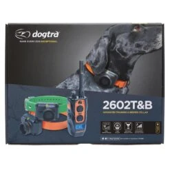 PACK 2 COLLIERS + TÉLÉCOMMANDE DE DRESSAGE ET REPÉRAGE POUR CHIEN DOGTRA 2600T&B -Échappée Nature pack 2 colliers telecommande de dressage et reperage pour chien dogtra 2600t and b 2