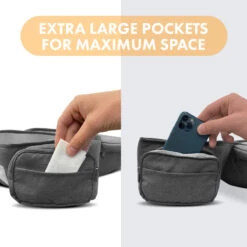 Pack Basic Luxe Nacelle Ergonomique - Porte-bébé Confortable - Gris -Échappée Nature pack basic luxe nacelle ergonomique porte bebe confortable gris 2