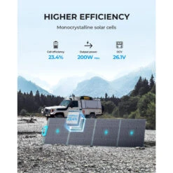 Panneau Solaire BLUETTI PV200 | 200 W 9 Panneau Solaire BLUETTI PV200 | 200 W -Échappée Nature panneau solaire bluetti pv200 200 w 2