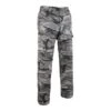 PANTALON CARGO RESISTANT STEPPE 300 CAMOUFLAGE WOODLAND NOIR