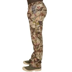 PANTALON CHASSE 100 RESPIRANT SILENCIEUX COTON CAMOUFLAGE FORET -Échappée Nature pantalon chasse 100 respirant silencieux coton camouflage foret 2
