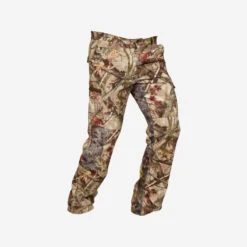 PANTALON CHASSE 100 RESPIRANT SILENCIEUX COTON CAMOUFLAGE FORET -Échappée Nature pantalon chasse 100 respirant silencieux coton camouflage foret 3
