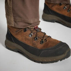 PANTALON CHASSE FEMME RESPIRANT 500 MARRON -Échappée Nature pantalon chasse femme respirant 500 marron 4