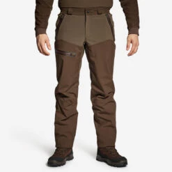 PANTALON CHASSE IMPERMÉABLE RENFORT MARRON 900 BÉCASSE 12 PANTALON CHASSE IMPERMÉABLE RENFORT MARRON 900 BÉCASSE -Échappée Nature pantalon chasse impermeable renfort marron 900 becasse 2