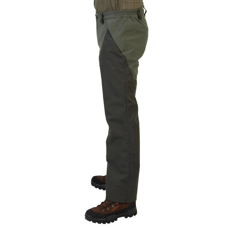Pantalon Chasse Imperméable Renfort Vert 540 6 Pantalon Chasse Imperméable Renfort Vert 540 – Image 6