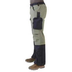 Pantalon Chasse Léger, Résistant Et Respirant Homme - Steppe 920 Guêtres Vert -Échappée Nature pantalon chasse leger resistant et respirant homme steppe 920 guetres vert 5