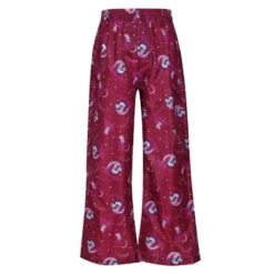 Regatta Pantalon De Pluie WONDER Enfant (Rose Foncé)