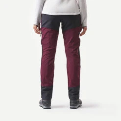 Pantalon Déperlant De Trek Montagne - MT900 Bordeaux - Femme 14 Pantalon Déperlant De Trek Montagne - MT900 Bordeaux - Femme -Échappée Nature pantalon deperlant de trek montagne mt900 bordeaux femme 4