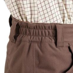 PANTALON FEMME CHASSE CHAUD IMPERMÉABLE MARRON 500 -Échappée Nature pantalon femme chasse chaud impermeable marron 500 7