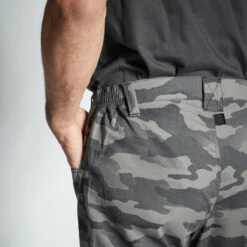 PANTALON LEGER 100 CAMO HALFTONE GRIS -Échappée Nature pantalon leger 100 camo halftone gris 5