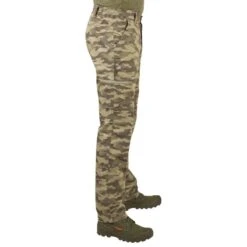 Pantalon Léger Chasse Homme - 100 Camouflage Island Vert -Échappée Nature pantalon leger chasse homme 100 camouflage island vert 5