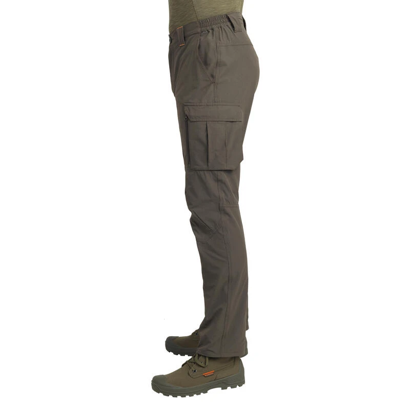 Pantalon Léger Et Respirant Chasse Homme - 500 Vert 2 Pantalon Léger Et Respirant Chasse Homme - 500 Vert – Image 2