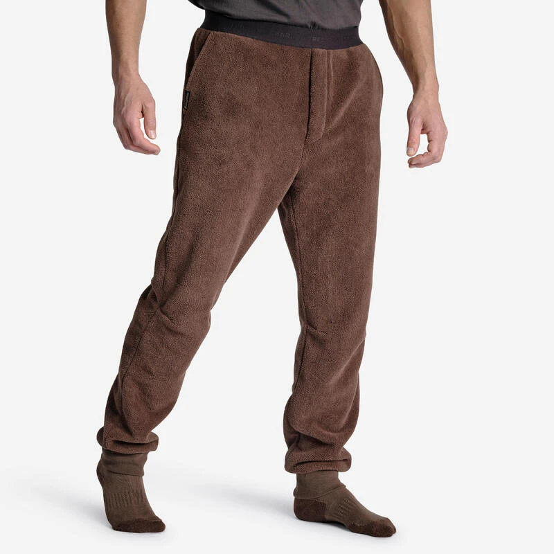 PANTALON SOUS VÊTEMENT POLAIRE 500 MARRON 1 PANTALON SOUS VÊTEMENT POLAIRE 500 MARRON