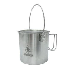 Pathfinder Pot En Acier Inoxydable Avec Couvercle (1,9 L) -Échappée Nature pathfinder pot en acier inoxydable avec couvercle 19 l 2