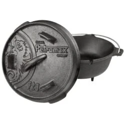 Petromax Dutch Oven FT3-3QT (avec Pieds) Et Lève-couvercle Professionnel -Échappée Nature petromax dutch oven ft3 3qt avec pieds et leve couvercle professionnel 3