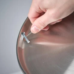 Plancha Poele Cuisson Sur Feu Trépied 30 Cm Bushcraft Acier Inoxydable -Échappée Nature plancha poele cuisson sur feu trepied 30 cm bushcraft acier inoxydable 3