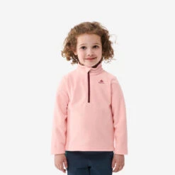 Quechua Polaire De Randonnée - MH100 Rose - Enfant 2-6 Ans