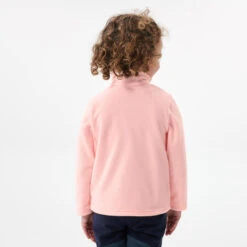 Quechua Polaire De Randonnée - MH100 Rose - Enfant 2-6 Ans -Échappée Nature polaire de randonnee mh100 rose enfant 2 6 ans 3
