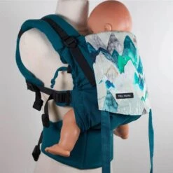 PORTE-BÉBÉ PHYSIOLOGIQUE EN COTON BIO - CLIPTSY - PRESCHOOL De 12 Kg à 5/6 Ans