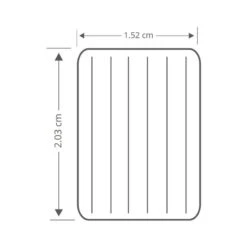 Intex Prestige Downy Jr. Twin Airbed - Lit Gonflable - 191x152x25cm - Avec Accessoires -Échappée Nature prestige downy jr twin airbed lit gonflable 191x152x25cm avec accessoires 3