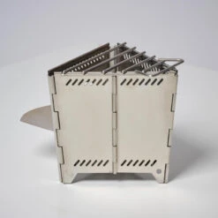 Réchaud à Bois Pliable Bushcraft Bivouac Acier Inoxydable 12 Réchaud à Bois Pliable Bushcraft Bivouac Acier Inoxydable -Échappée Nature rechaud a bois pliable bushcraft bivouac acier inoxydable 3