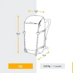 Simond Sac à Dos D'alpinisme 22 Litres - ALPINISM 22 NOIR -Échappée Nature sac a dos dalpinisme 22 litres alpinism 22 noir 2