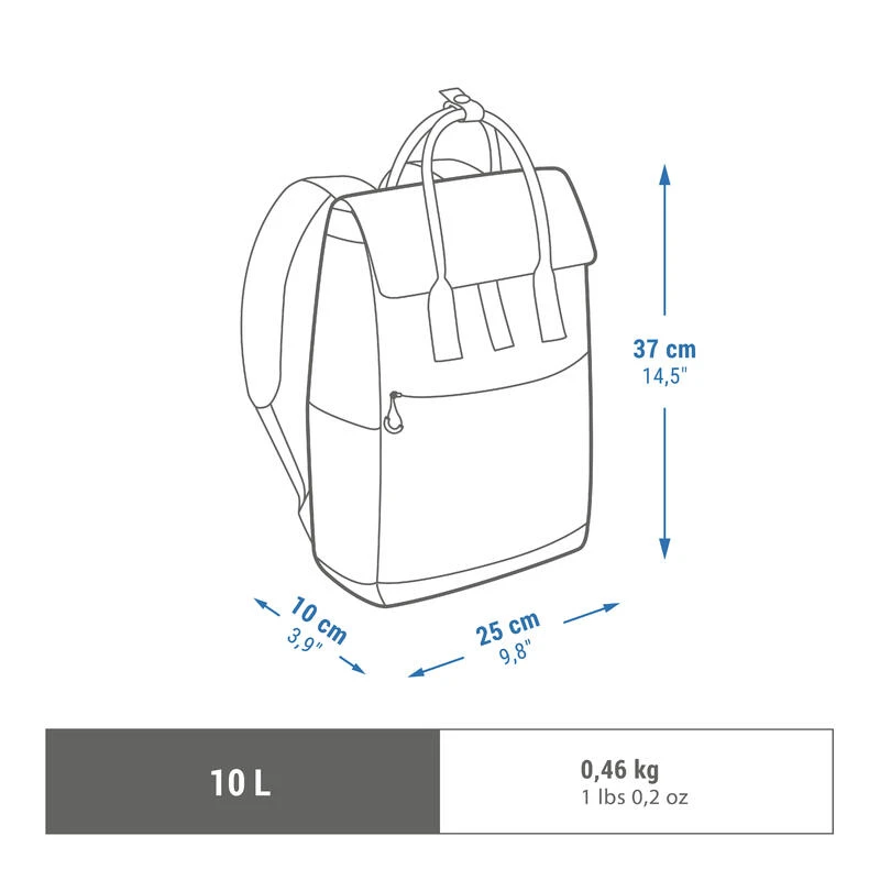Quechua Sac à Dos De Randonnée 10L - NH Escape 150 Square 2 Quechua Sac à Dos De Randonnée 10L - NH Escape 150 Square – Image 2