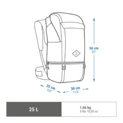 Quechua Sac à Dos De Randonnée 25L - NH Arpenaz 900 -Échappée Nature sac a dos de randonnee 25l nh arpenaz 900 2