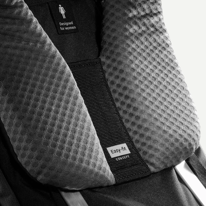 Sac à Dos De Voyage Et Trekking Ouverture Valise 50 + 6 L Femme - Travel 900 10 Sac à Dos De Voyage Et Trekking Ouverture Valise 50 + 6 L Femme - Travel 900 – Image 10