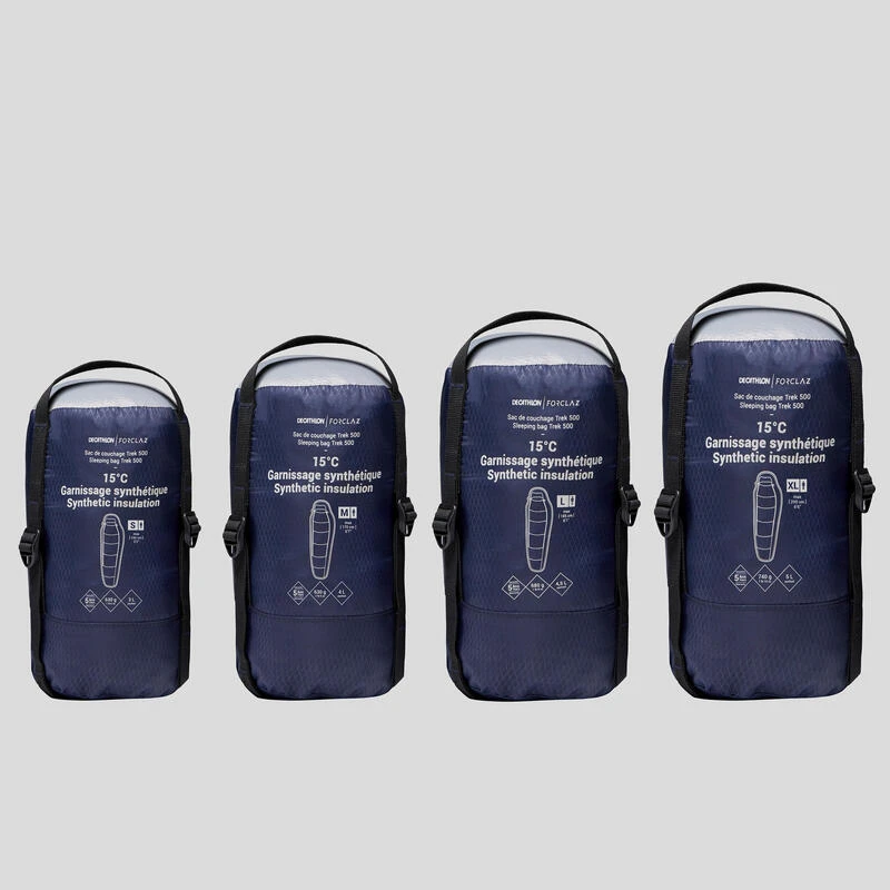 Sac De Couchage De Trekking - MT500 15°C - Polyester 8 Sac De Couchage De Trekking - MT500 15°C - Polyester – Image 8