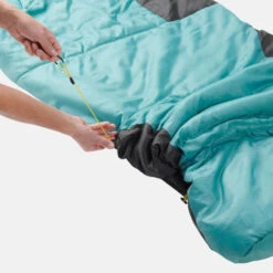 Quechua SAC DE COUCHAGE ENFANT 2 EN 1 - SLEEPIN BED JUNIOR 10°C BLEU -Échappée Nature sac de couchage enfant 2 en 1 sleepin bed junior 10c bleu 8