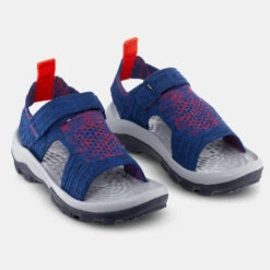 Quechua Sandales De Randonnée MH120 Bleue Foncé - Enfant - 28 AU 39 -Échappée Nature sandales de randonnee mh120 bleue fonce enfant 28 au 39 3