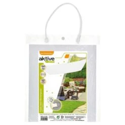 Store Rectangulaire Aktive Garden Blanc -Échappée Nature store rectangulaire aktive garden blanc 3