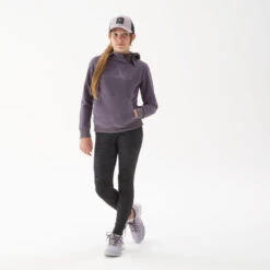 Quechua Sweat Polaire De Randonnée Violet Foncé - Enfant 7-15 Ans -Échappée Nature sweat polaire de randonnee violet fonce enfant 7 15 ans 2