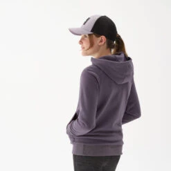 Quechua Sweat Polaire De Randonnée Violet Foncé - Enfant 7-15 Ans -Échappée Nature sweat polaire de randonnee violet fonce enfant 7 15 ans 3