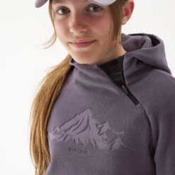 Quechua Sweat Polaire De Randonnée Violet Foncé - Enfant 7-15 Ans -Échappée Nature sweat polaire de randonnee violet fonce enfant 7 15 ans 6
