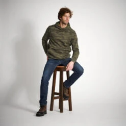 SWEAT-SHIRT CAPUCHE CHASSE CAMO HALFTONE 500 -Échappée Nature sweat shirt capuche chasse camo halftone 500 8