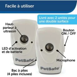 PetSafe SYSTEME ANTIABOIEMENT ULTRASON INT X 2 -Échappée Nature systeme antiaboiement ultrason int x 2 3