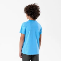 Quechua T-Shirt De Randonnée - MH100 Bleu - Enfant 7-15 Ans 8 Quechua T-Shirt De Randonnée - MH100 Bleu - Enfant 7-15 Ans -Échappée Nature t shirt de randonnee mh100 bleu enfant 7 15 ans 2