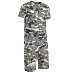 T-shirt Manches Courtes Chasse 100 Camouflage WL V1 Gris 15 T-shirt Manches Courtes Chasse 100 Camouflage WL V1 Gris -Échappée Nature t shirt manches courtes chasse 100 camouflage wl v1 gris 7