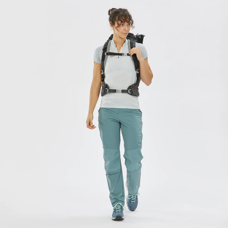 Quechua T-shirt Manches Courtes De Randonnée Montagne - MH900 - Femme 4 Quechua T-shirt Manches Courtes De Randonnée Montagne - MH900 - Femme – Image 4