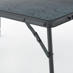 Quechua TABLE BASSE PLIANTE DE CAMPING - MH100 - GRISE -Échappée Nature table basse pliante de camping mh100 grise 7
