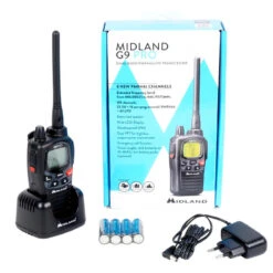 TALKIE WALKIE MIDLAND G9 PRO + OREILLETTES -Échappée Nature talkie walkie midland g9 pro oreillettes 5