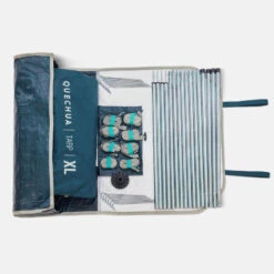 Quechua TARP ABRI CAMPING MULTIFONCTION - FRESH XL -Échappée Nature tarp abri camping multifonction fresh xl 9