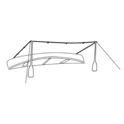 Tarp Robens Trail Tarp 3 X 3 M -Échappée Nature tarp robens trail tarp 3 x 3 m 4