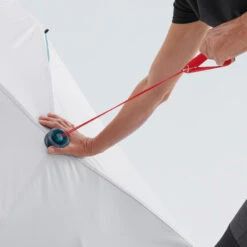 Quechua Tente De Camping - 2 SECONDS EASY - 2 Places - Fresh & Black -Échappée Nature tente de camping 2 seconds easy 2 places fresh and black 3