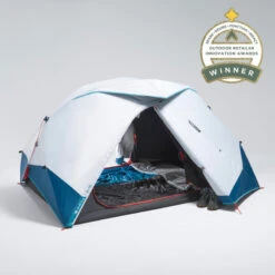 Quechua Tente De Camping - 2 SECONDS EASY - 2 Places - Fresh & Black -Échappée Nature tente de camping 2 seconds easy 2 places fresh and black 4