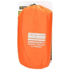 HIGHLANDER Tente D'urgence Abri De Survie 4-5 Personnes - Orange -Échappée Nature tente durgence abri de survie 4 5 personnes orange 4